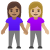 women holding hands, medium skin tone, medium-light skin tone